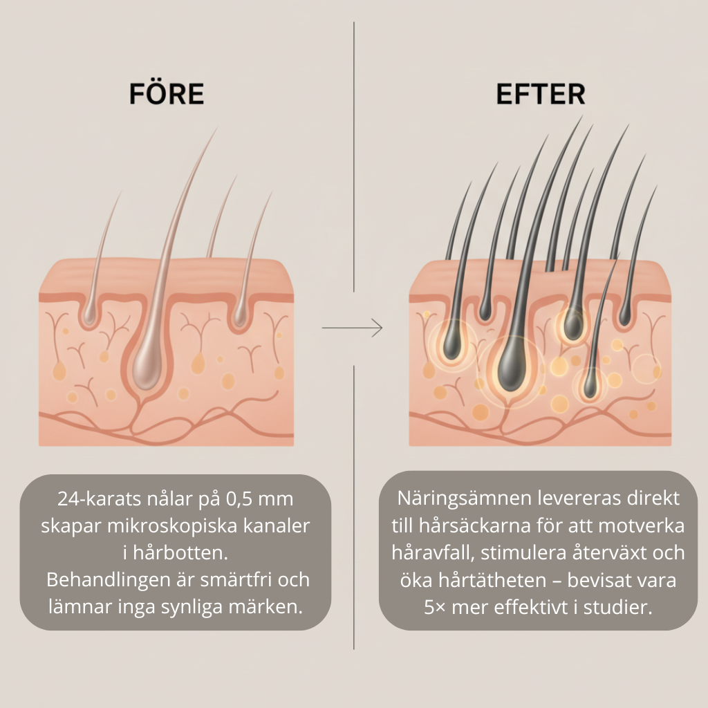 AlphaRevive™ Hårväxtsystem